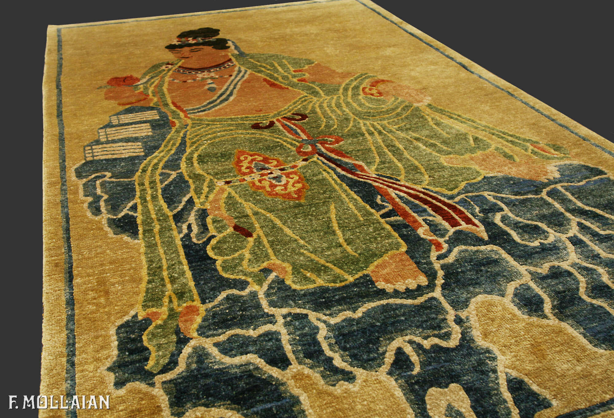 Teppich Chinesischer Antiker Peking Seide n°:51878569
